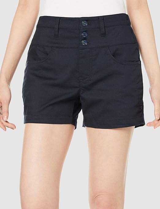 Amazon | [ジャックバニー] ゴルフハーフパンツ (デニムライク